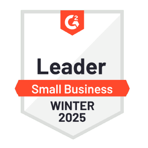 Leader small business badge